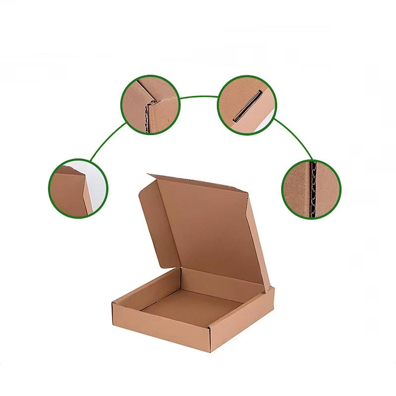 10/20/50Pcs Heavy Duty Corrugated Mailer Box 3-Layer Shockproof Shipping Box Gift Packaging Wholesale Waterproof Custom Sizes