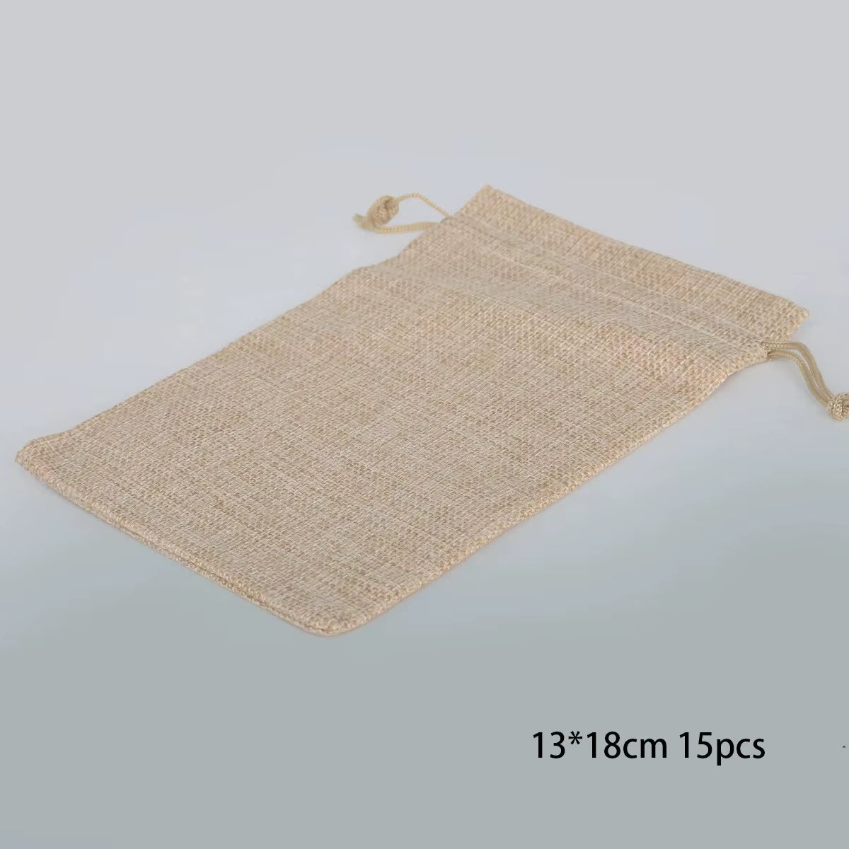 15-50 Cotton and Hemp Bundle Pocket Gift Bag for Children'S Day Gift Packaging Bag DIY Candy Wedding Product Packaging