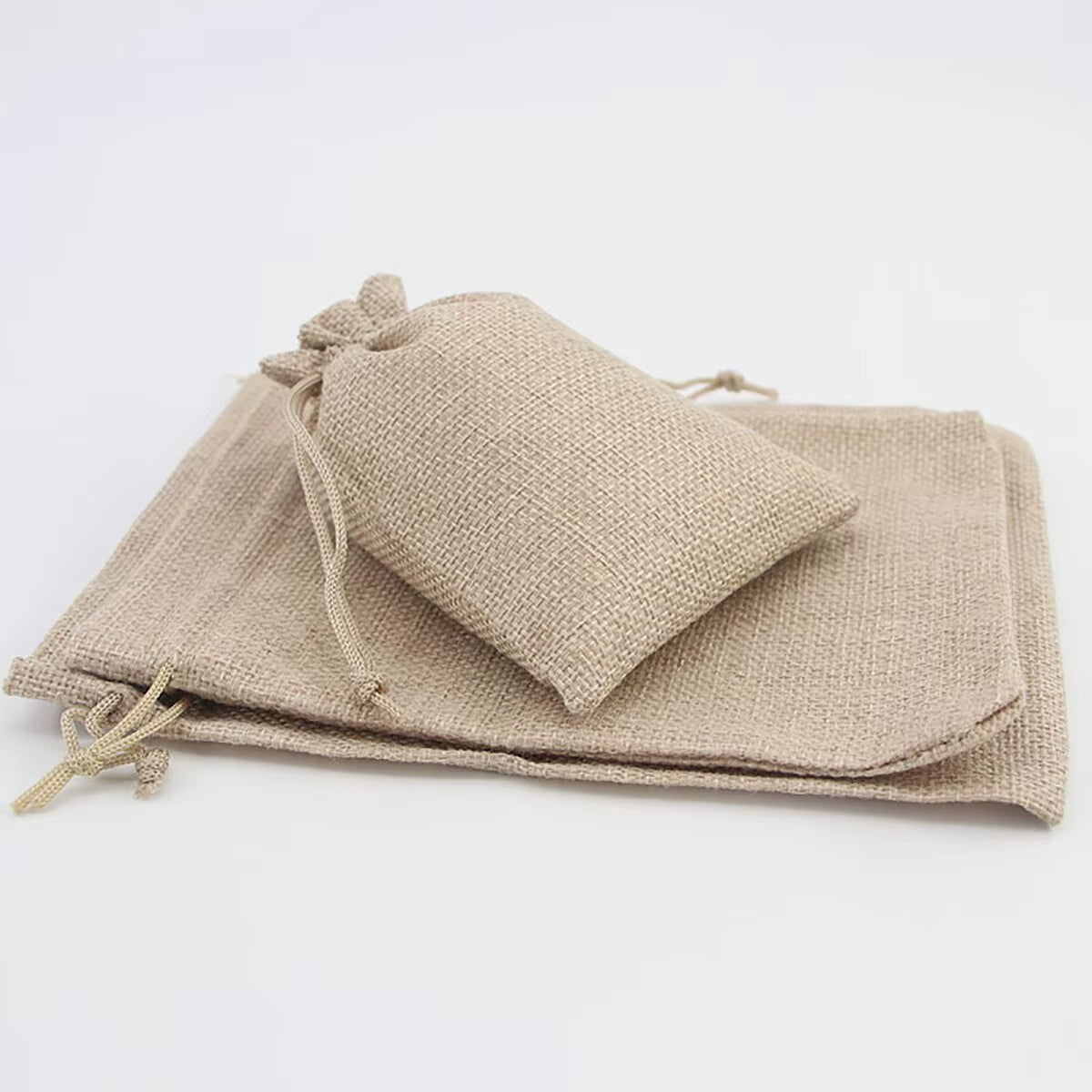 15-50 Cotton and Hemp Bundle Pocket Gift Bag for Children&