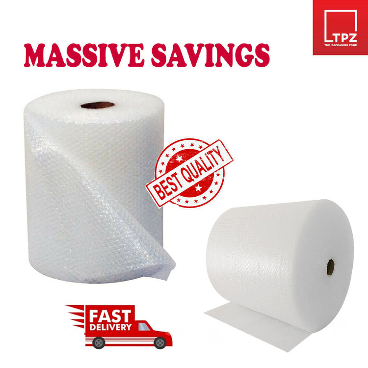BUBBLE WRAP 500Mm 25M 100M ROLLS REMOVALS CUSHIONING PACKAGING ROLL