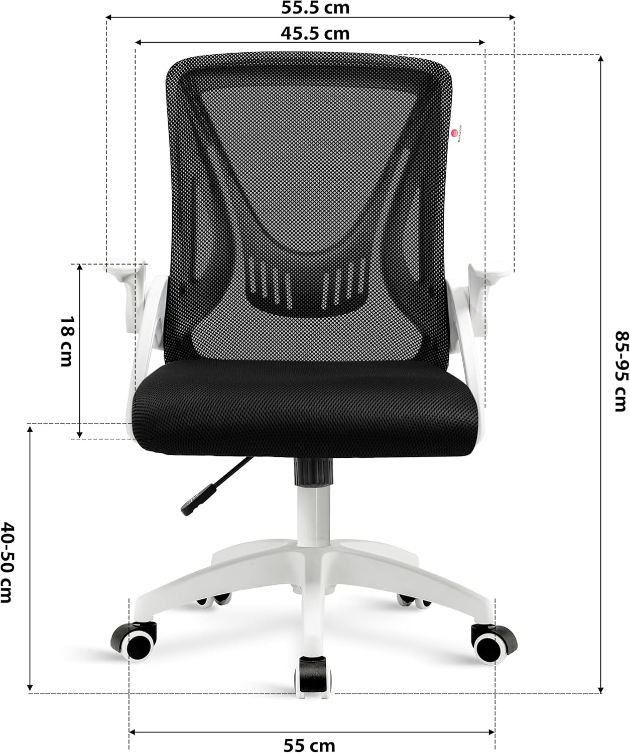 Blisswood Office Chair Desk Chair, Ergonomic Adjustable Office Mesh Chair for Ho