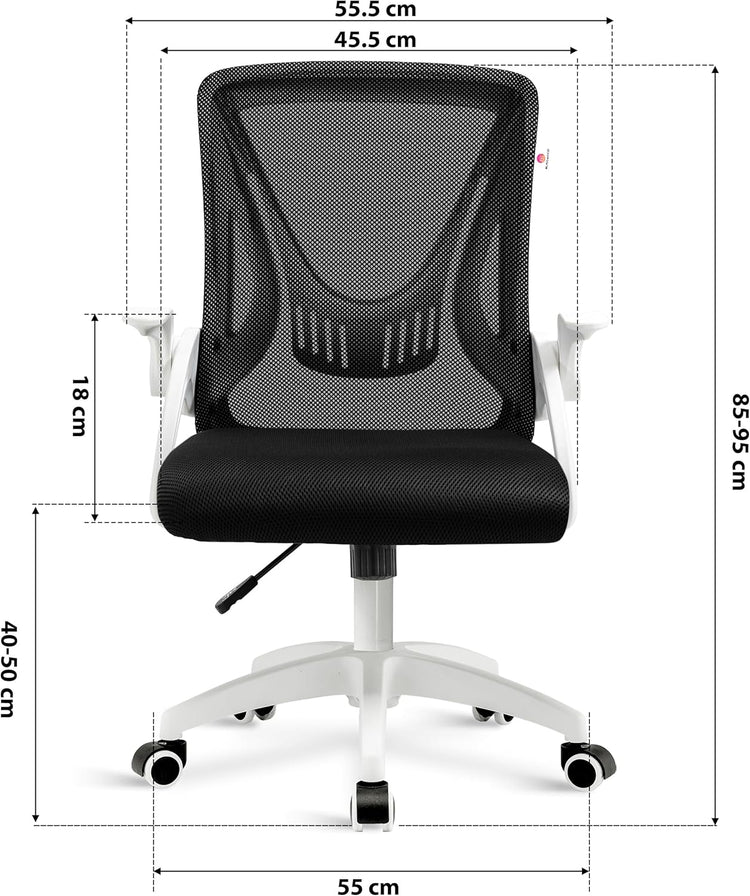 Blisswood Office Chair Desk Chair, Ergonomic Adjustable Office Mesh Chair for Ho
