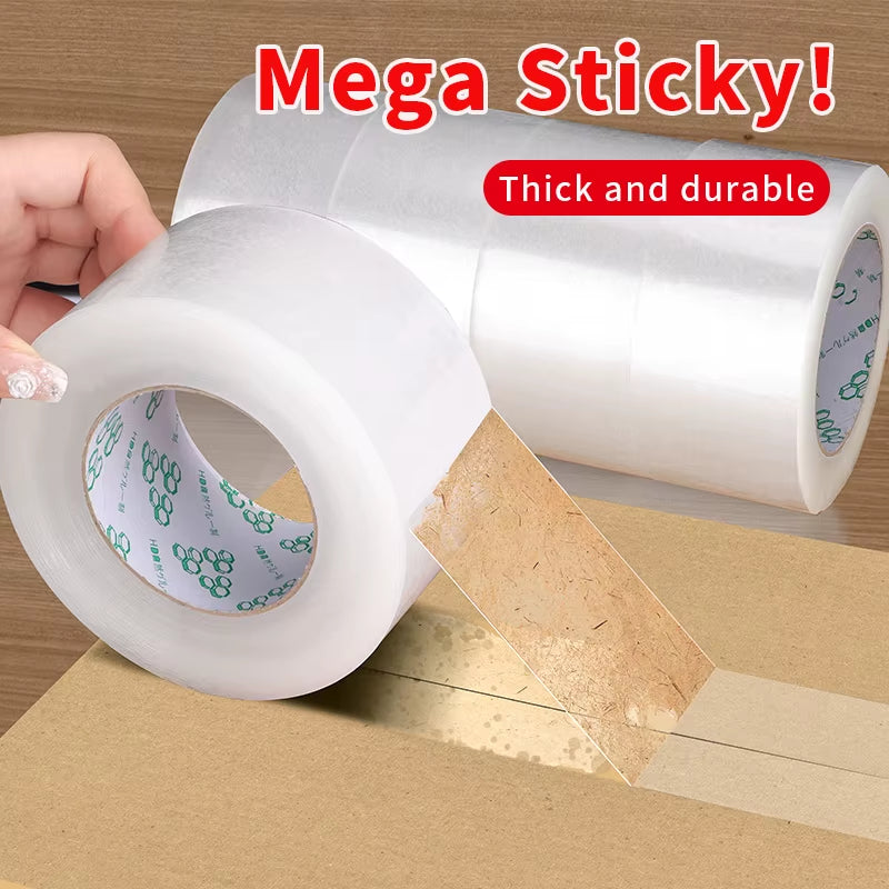 Transparent Tape BOPP Paper Packaging Sealing Tape Logistics Packaging Sealing Adhesive Paper Sealing Cartons