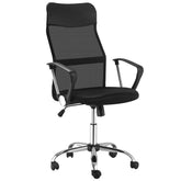 Executive Office Chair High Back Mesh Chair Seat Office Desk Chairs, Black