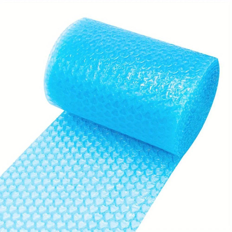 5M Bubble Buffer Packaging Roll, Heart-Shaped Design, Thick Shockproof and Fragile Packaging, Express Packaging Bubble Film