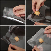 OPP Self Sealing Transparent Plastic Bag, Cellophane, Self-Adhesive Packaging, Jewelry, Candy, Cookies, Gift Packaging Bag